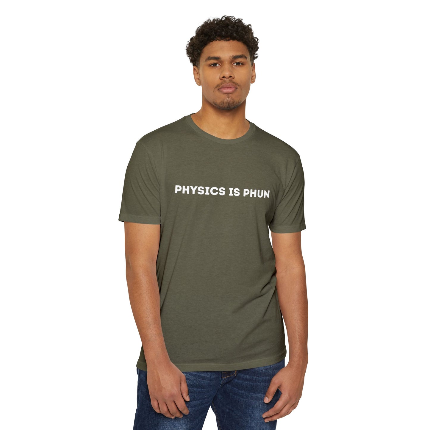 Physics Is Phun Unisex T-Shirt | Benefiting the O'Kelley Family | Funny Science Tee, Gift for Scientists, Casual Everyday Wear, Teacher Appreciation