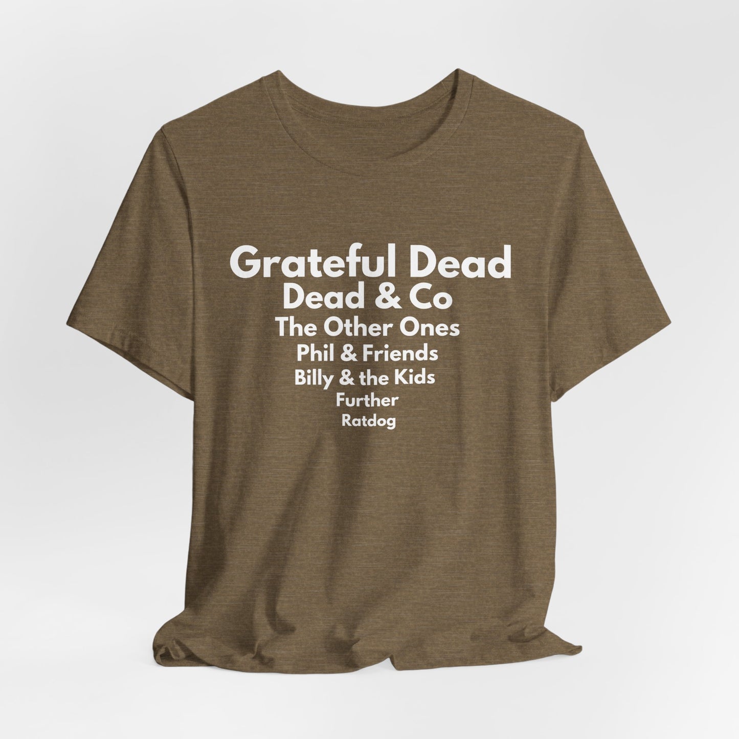 Grateful Dead, Dead & Co, The Other Ones, Phil & Friends, Billy & the Kids, Further, Ratdog, Benefiting HAMM (wellness for musicians)